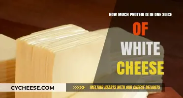 White Cheese Protein Content: How Much is in One Slice?