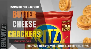 Protein in Peanut Butter Cheese Crackers: A Nutritional Breakdown
