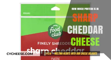 Sharp Cheddar Cheese Protein Content: A Nutritional Breakdown