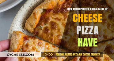 Cheese Pizza Protein Content: How Much is in One Slice?