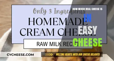 Uncovering the Truth: Real Cheese Content in Easy Cheese