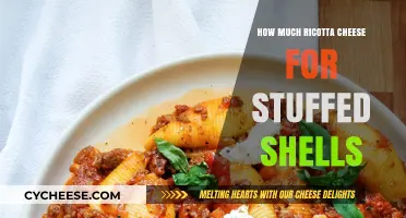 Perfect Ricotta Cheese Amount for Stuffed Shells: A Tasty Guide
