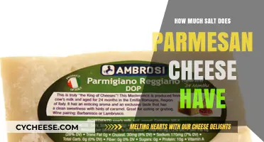 Parmesan Cheese Salt Content: Uncovering the Sodium Levels in Your Favorite Cheese