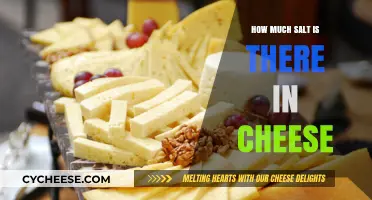 Uncovering the Hidden Salt Content in Your Favorite Cheeses