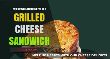 Grilled Cheese Saturated Fat Content: What You Need to Know