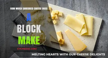 Shredded Cheese Yield: How Much Does a Block Produce?