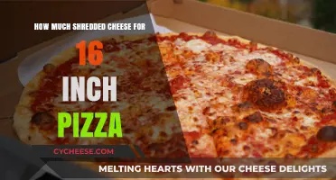 Perfect Cheese Topping: How Much Shredded Cheese for 16-Inch Pizza?
