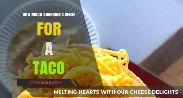 Perfect Taco Topping: How Much Shredded Cheese to Use