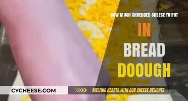 Perfect Cheese Bread: Mastering Shredded Cheese Quantities in Dough