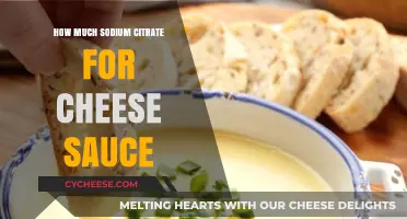 Perfect Cheese Sauce: Sodium Citrate Ratio for Creamy Texture