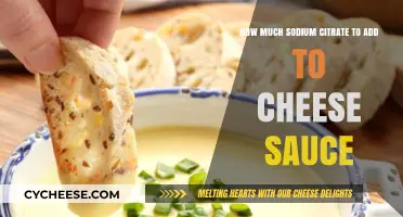 Perfect Cheese Sauce: Sodium Citrate Ratio for Creamy Texture