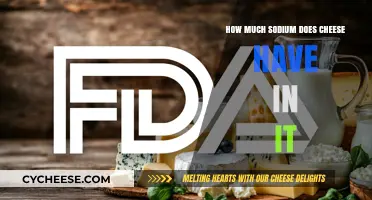 Sodium Content in Cheese: Uncovering the Hidden Salt Levels