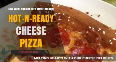 Little Caesars Hot-N-Ready Cheese Pizza Sodium Content Revealed