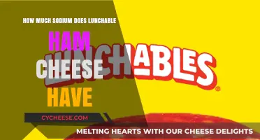 Sodium Content in Lunchables Ham & Cheese: A Nutritional Breakdown