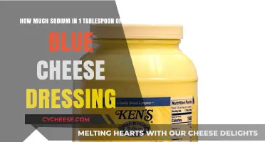 Sodium Content in 1 Tablespoon of Blue Cheese Dressing Revealed