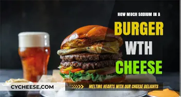 Sodium Content in Cheeseburgers: Uncovering the Hidden Salt Levels