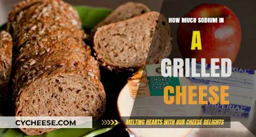 Sodium Content in Grilled Cheese: A Surprising Nutritional Breakdown