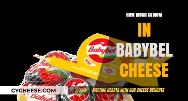 Babybel Cheese Sodium Content: A Healthy Snack for Babies?