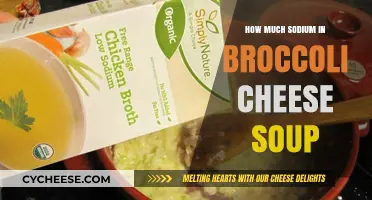 Sodium Content in Broccoli Cheese Soup: A Nutritional Breakdown