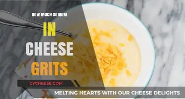 Sodium Content in Cheese Grits: A Nutritional Breakdown