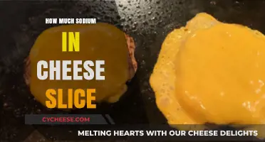 Sodium Content in Cheese Slices: What You Need to Know