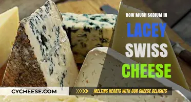 Sodium Content in Lacey Swiss Cheese: A Nutritional Breakdown