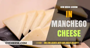 Manchego Cheese Sodium Content: A Nutritional Breakdown for Cheese Lovers