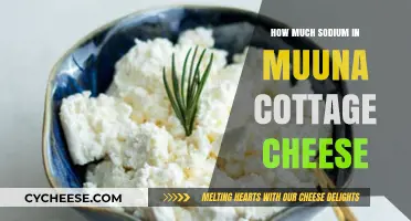 Sodium Content in Muuna Cottage Cheese: A Nutritional Breakdown