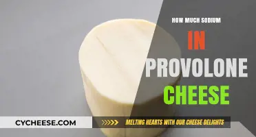 Sodium Content in Provolone Cheese: A Nutritional Breakdown