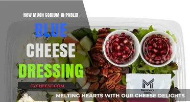 Sodium Content in Publix Blue Cheese Dressing: What You Need to Know