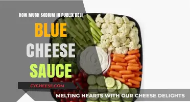 Publix Deli Blue Cheese Sauce: Sodium Content Revealed