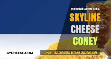 Skyline Cheese Coney Sodium Content: A Nutritional Breakdown