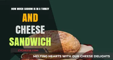 Sodium Content in Turkey and Cheese Sandwiches: A Nutritional Breakdown
