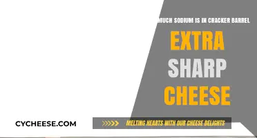Sodium Content in Cracker Barrel Extra Sharp Cheese: What You Need to Know