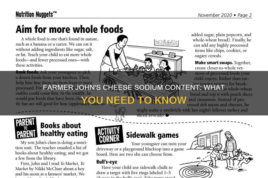 how much sodium is in farmer john