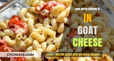 Goat Cheese Sodium Content: Unveiling the Surprising Truth