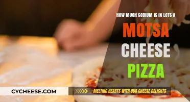 Sodium Content in Lots A Motsa Cheese Pizza: What You Need to Know