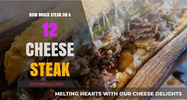 Perfect Portion: How Much Steak Fits on a 12-Inch Cheesesteak?