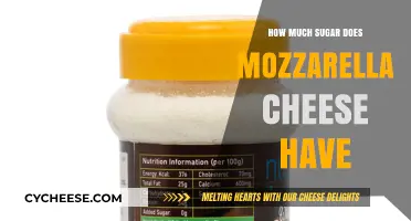 Mozzarella Cheese Sugar Content: Unveiling the Surprising Truth