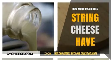 String Cheese Sugar Content: Uncovering the Sweet Truth in Every Stick