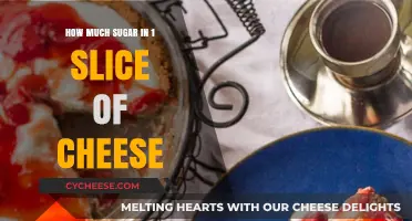 Surprising Sugar Content: Unveiling the Truth in One Cheese Slice