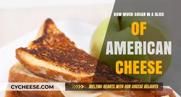 Surprising Sugar Content in a Slice of American Cheese Revealed