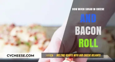 Sugar Content in Cheese and Bacon Rolls: A Surprising Breakdown