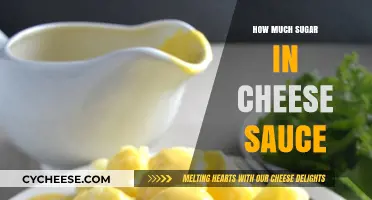Unveiling the Hidden Sugar Content in Your Favorite Cheese Sauce