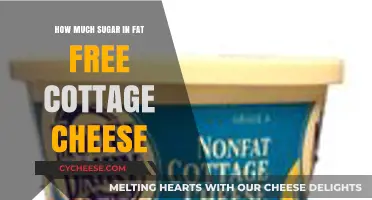 Sugar Content in Fat-Free Cottage Cheese: What You Need to Know