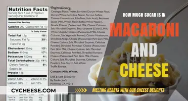 Mac and Cheese Sugar Content: Surprising Facts Revealed
