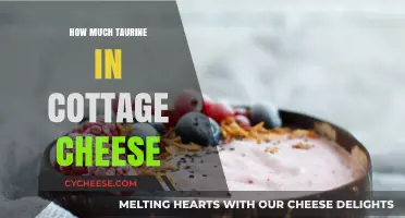 Taurine Content in Cottage Cheese: What You Need to Know