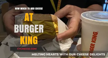 Burger King Cheese Upgrade: Cost and Value for Your Burger