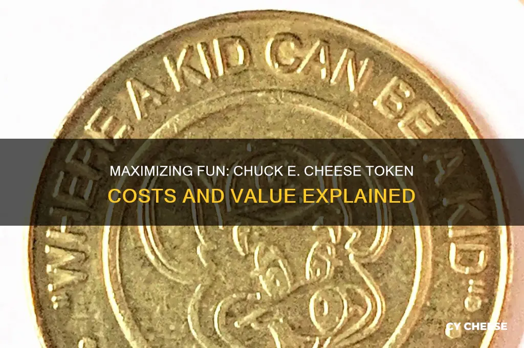 how much tokens at chuck e cheese