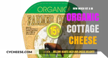 Organic Cottage Cheese: Unveiling Vitamin A Content and Nutritional Benefits